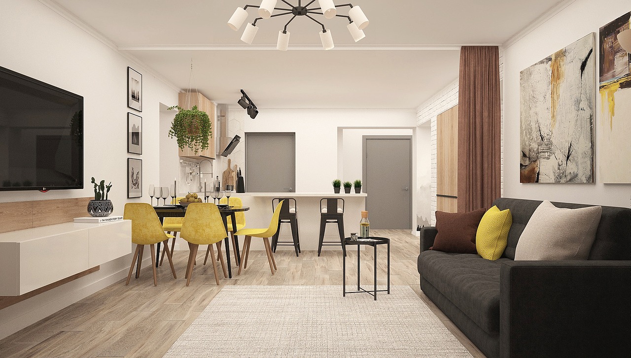 kitchen living room technologie